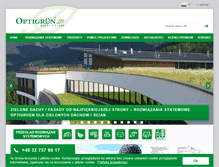 Tablet Screenshot of optigruen.pl